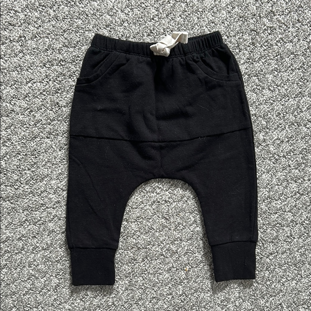 Black Kids Jogger Pants